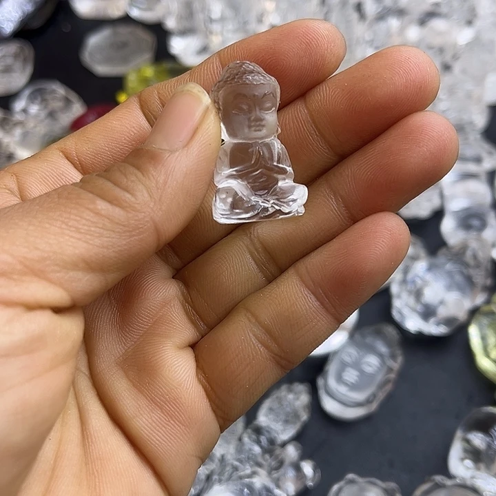 水晶摆件未镶嵌感**生吊坠