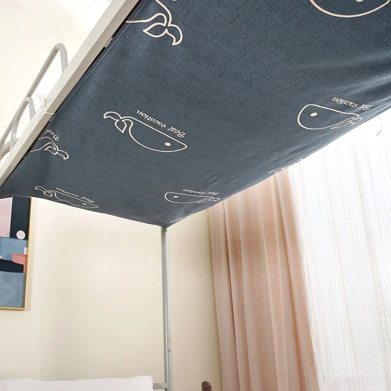 下铺防尘顶学生宿舍上铺寝室架子床顶绑带式防落灰0.9m1.2m1.35米