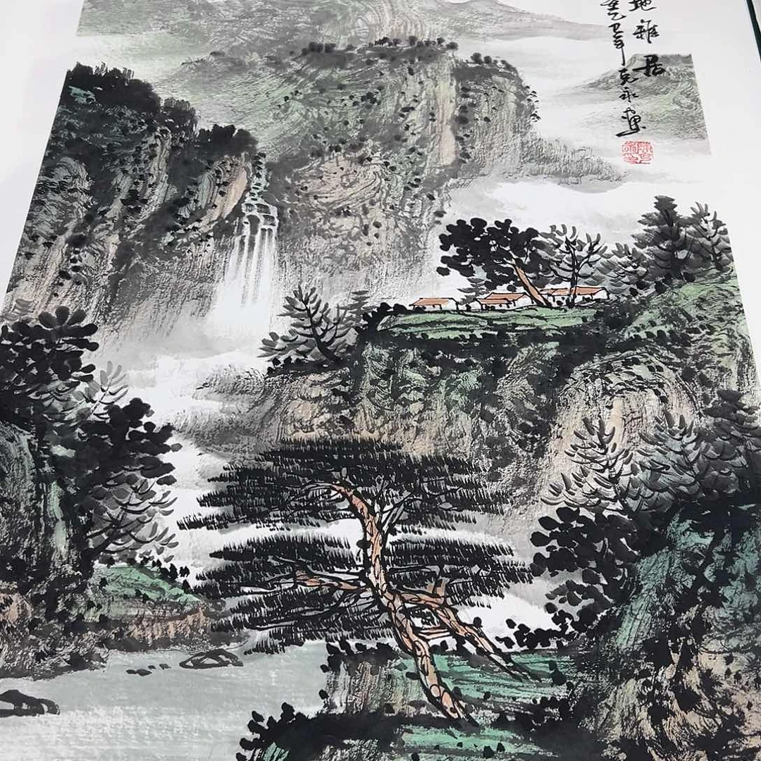 国画手绘国画大捡漏