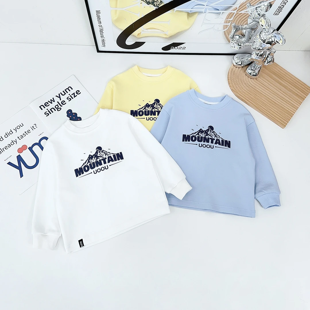 儿童卫衣长袖2025新款春装男童春秋上衣潮 BQ25071Y 悠悠童话童装