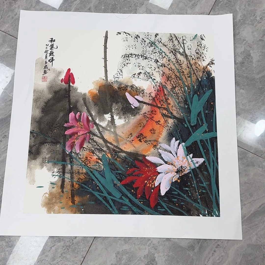国画国画作品欣赏 68*68