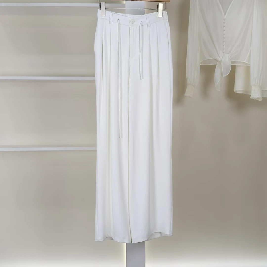 麦迪尚品【Miss-O】50522346 夏季清凉薄款休闲裤品牌撤柜