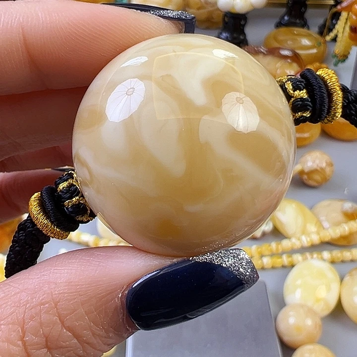 蜜蜡颈饰未镶嵌蜜蜡