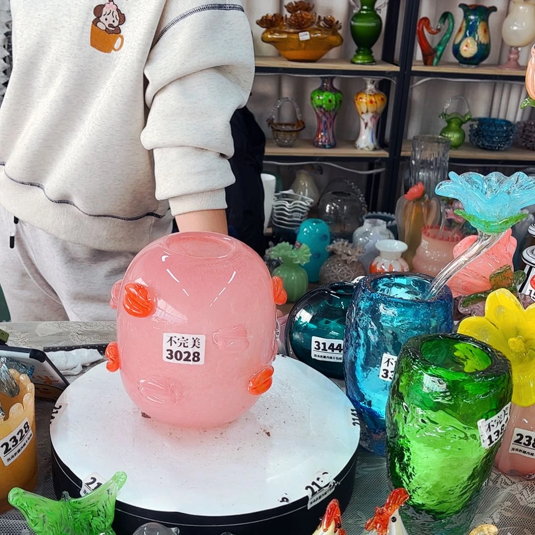 3028 家悦琉璃工艺品不完美