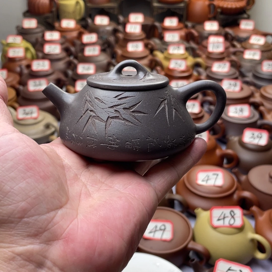 茶壶紫砂宜兴紫砂半手工