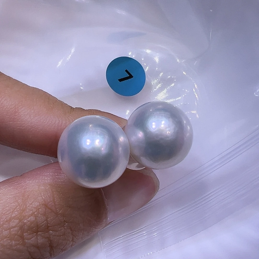 耳饰淡水珍珠银S925镶嵌