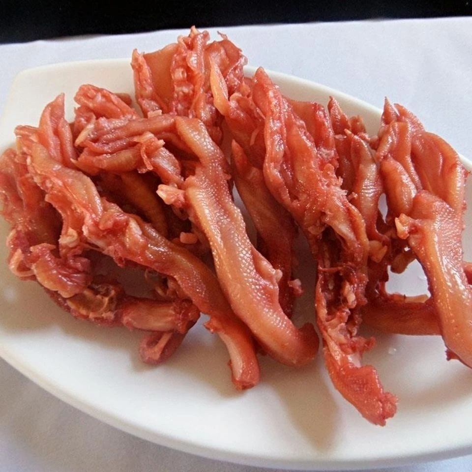 无骨鸭爪安徽特产新鲜冷冻五香去骨鸭掌脱骨鸭爪非即食半成品