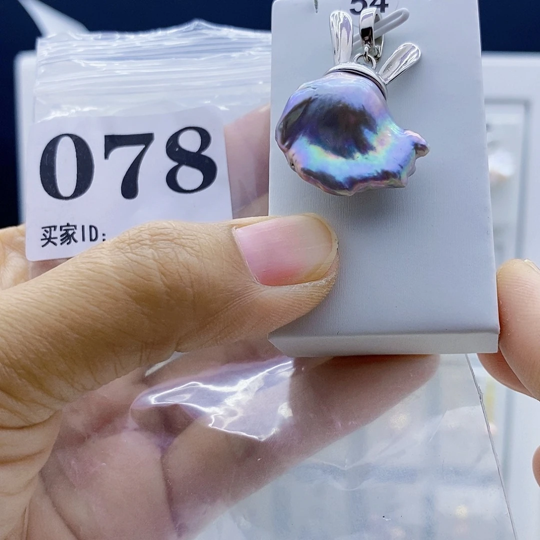淡水珍珠颈饰钛钢