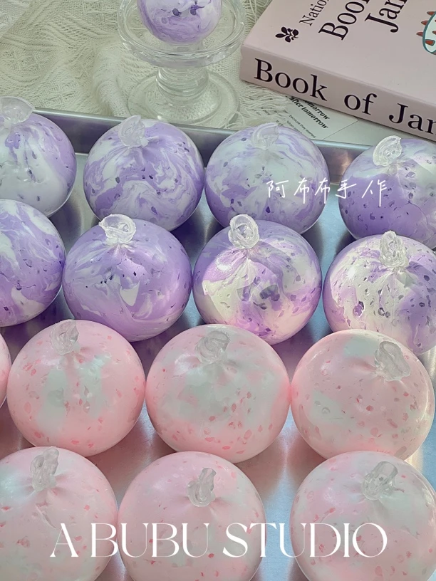 元旦福利买一送一草莓芋泥饭团·手作球6cm送4cm随机款