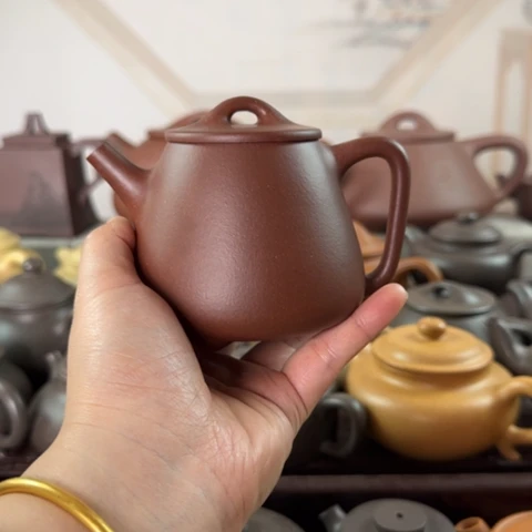 紫砂茶壶底槽清料240cc