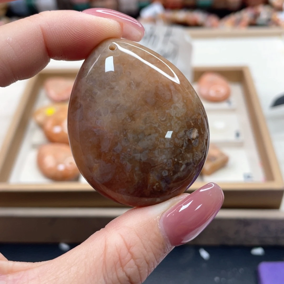 硅化珊瑚（珊瑚玉）手链未镶嵌花**夏047