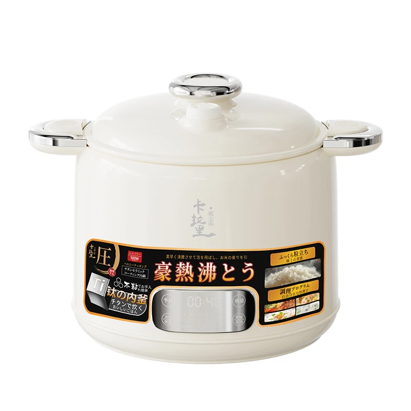 煮粥保温煲汤2.5升预约电饭煲压力锅家用电炖盅小型