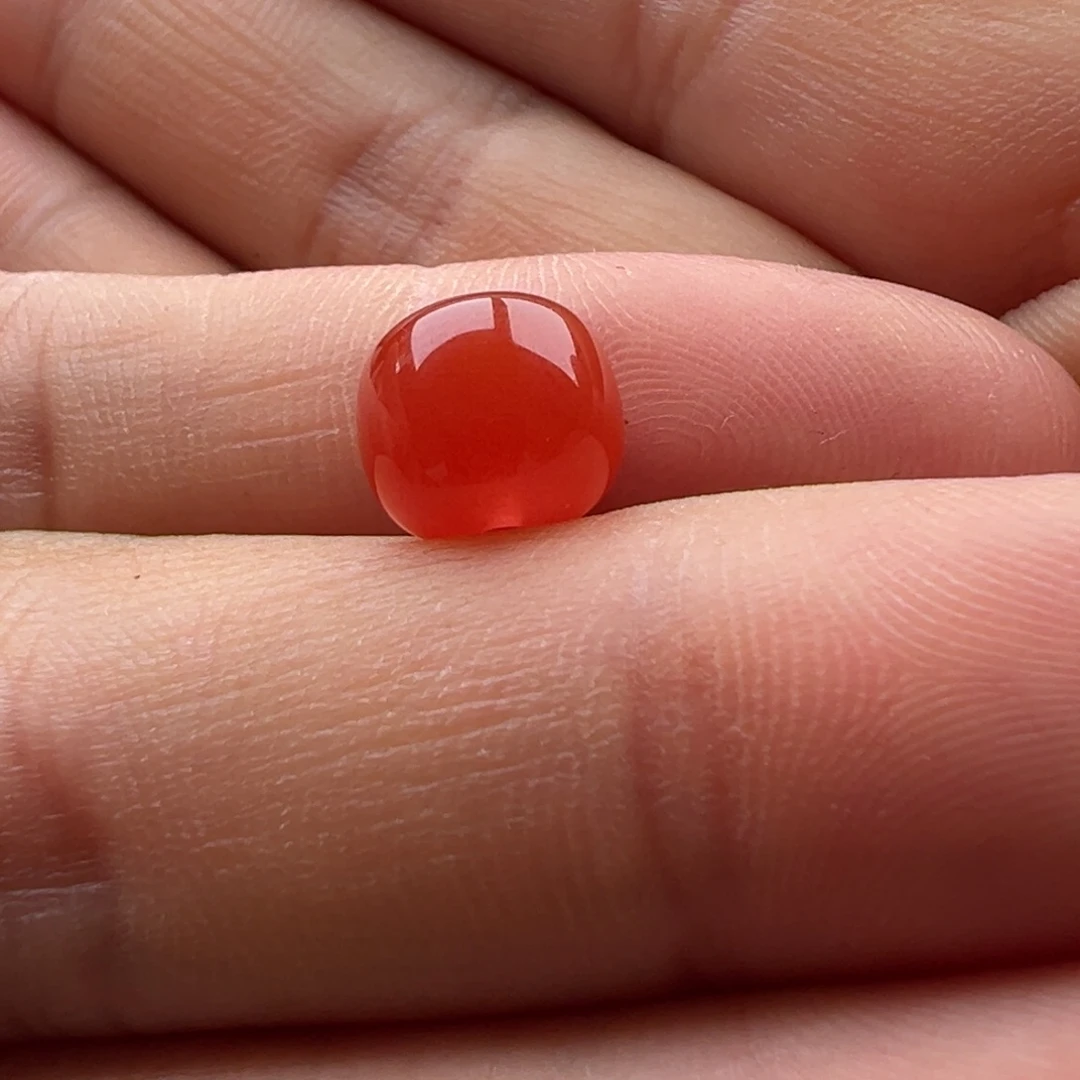 南红玛瑙老型9x 8未镶嵌人**途