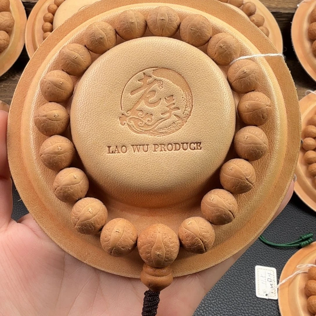 凤眼菩提吊坠精品尖货13+mm高密度毕业级满分皮质