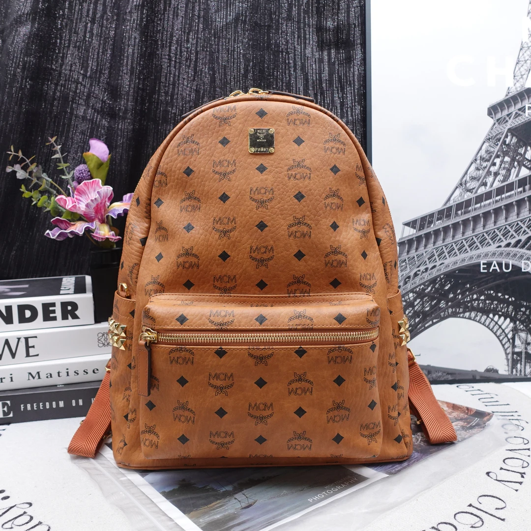 95新 MCM 双肩包/T10279334