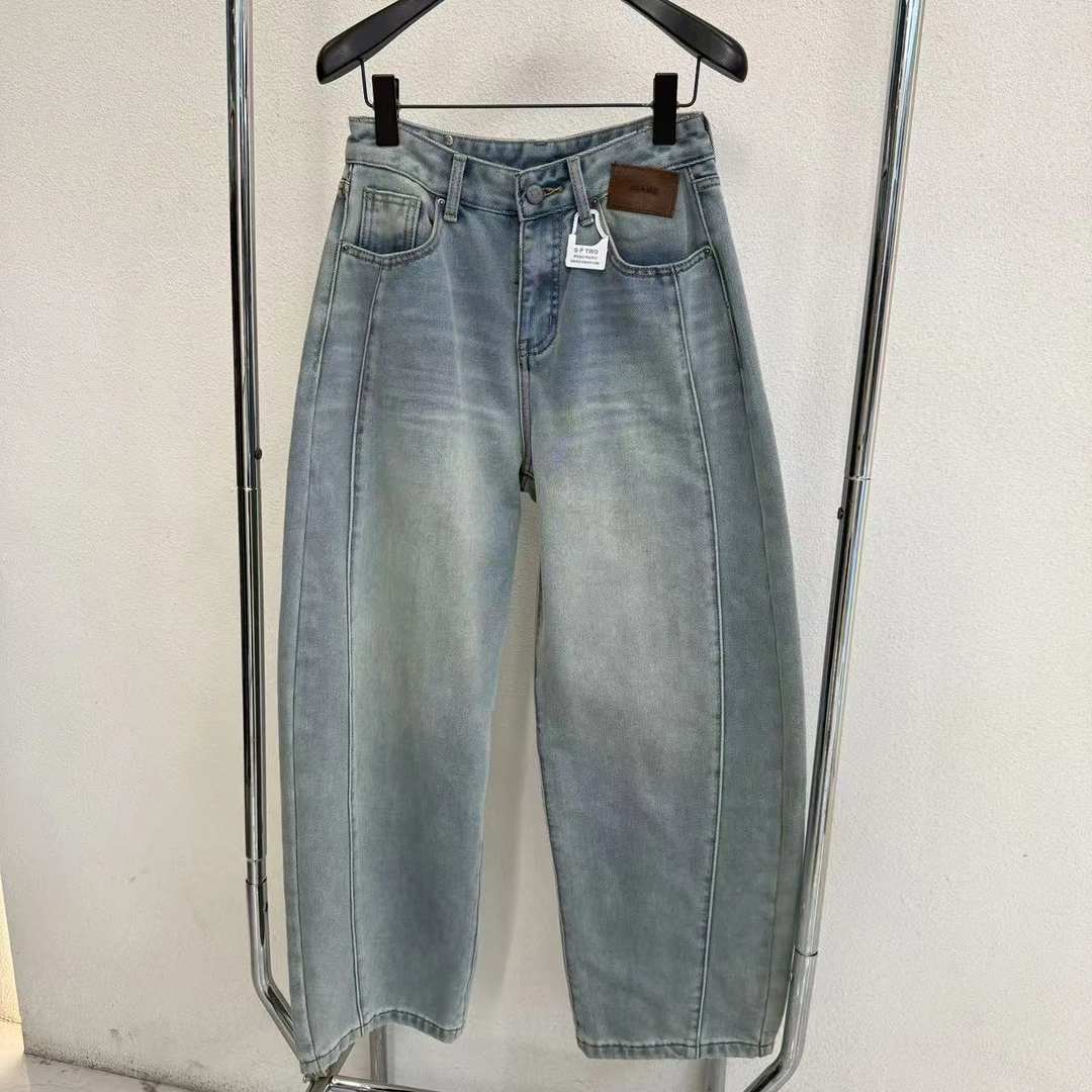 【熙薇品牌】休闲牛仔裤Ad9231