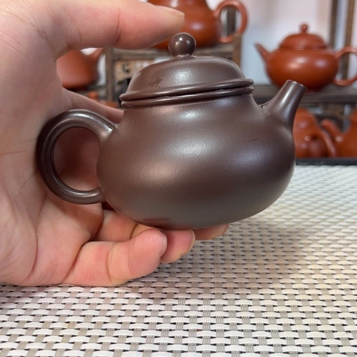 紫砂茶壶原矿紫砂手工制作