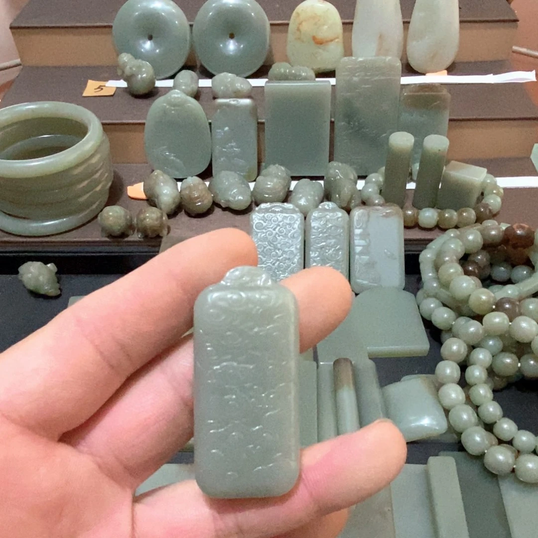 和田玉颈饰未镶嵌澄*丸6