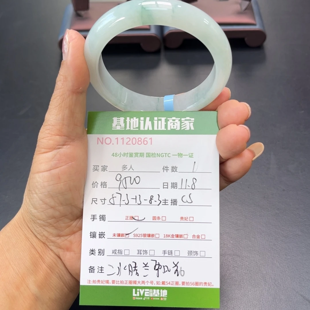 未镶嵌手镯翡翠多人