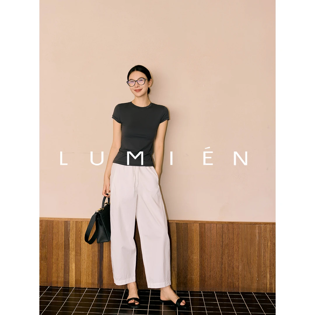 【LUMIEN】“零肤感”修身版型百搭时髦T恤LX5GTT011