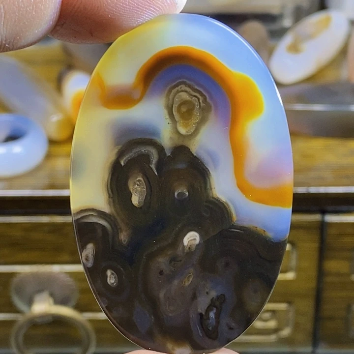 未镶嵌颈饰玛瑙/玉髓