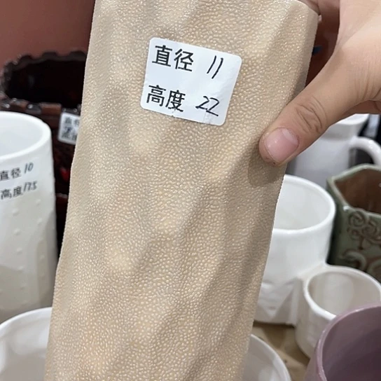 多肉绿植陶瓷花盆9.9包邮，有孔
