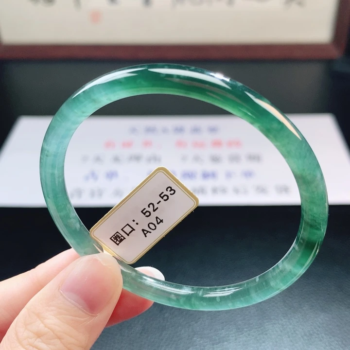 翡翠未镶嵌手镯翡翠手镯161