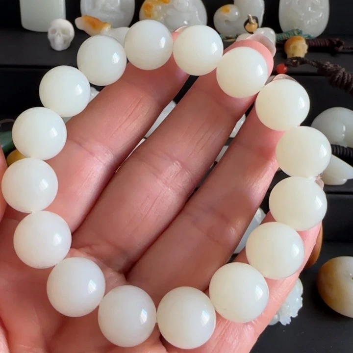 和田玉手链未镶嵌