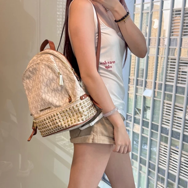 95新 MICHAELKORS/迈克高仕 双肩包/8397