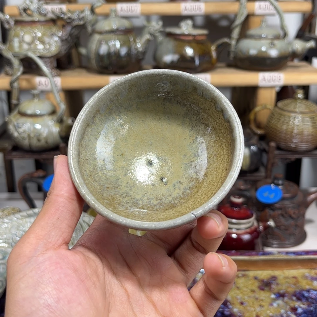 建水紫陶瑕疵柴烧福利款，建水紫陶传承纯裸坯柴烧