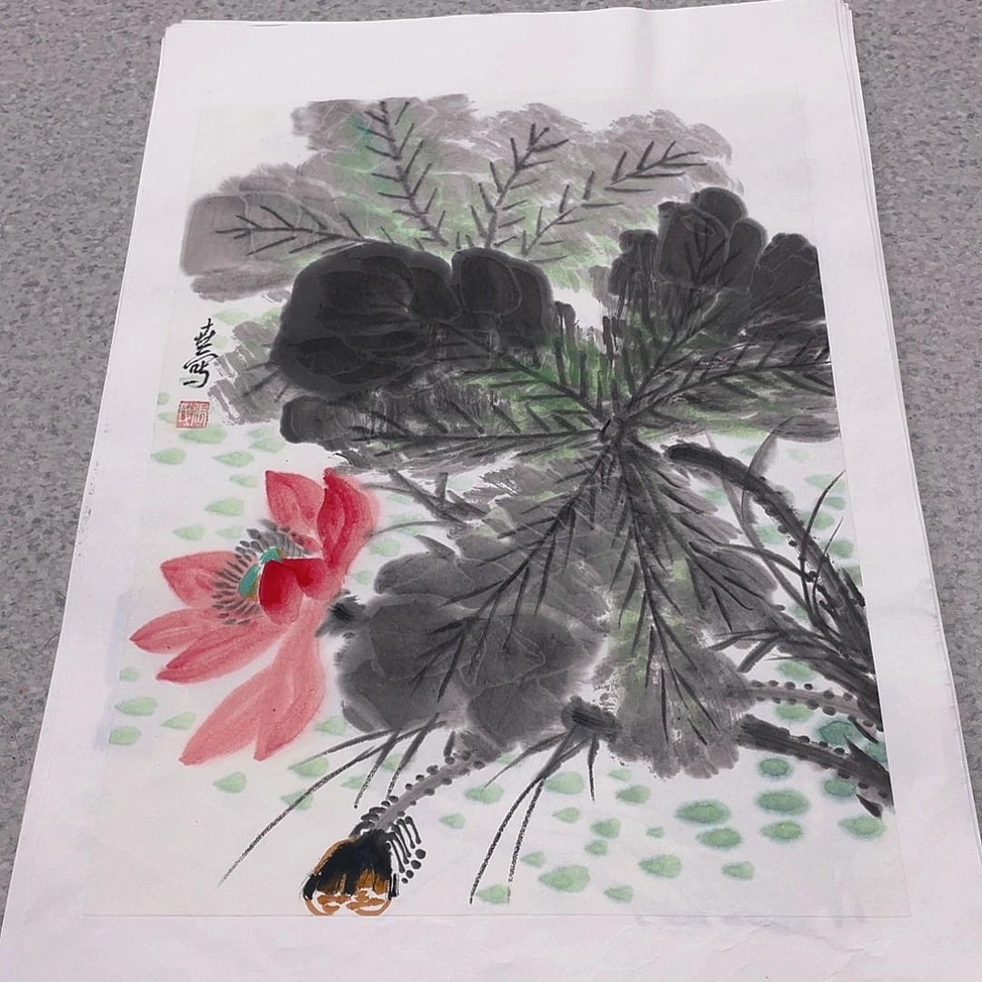 国画1.4平尺国画作品