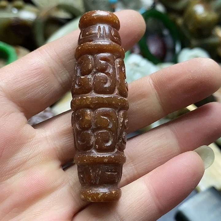 白玉菩提吊坠挂件