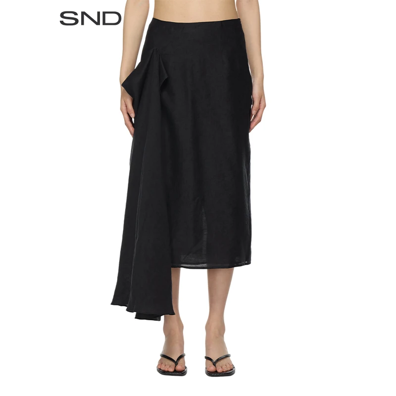 【II SENSE 设计师品牌】SND SS25 垂坠长半裙