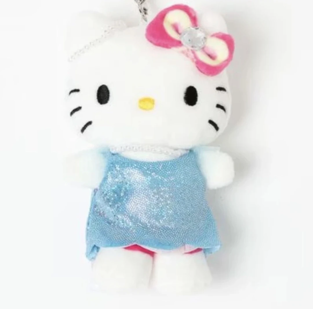 蓝色裙子KT玩偶挂件