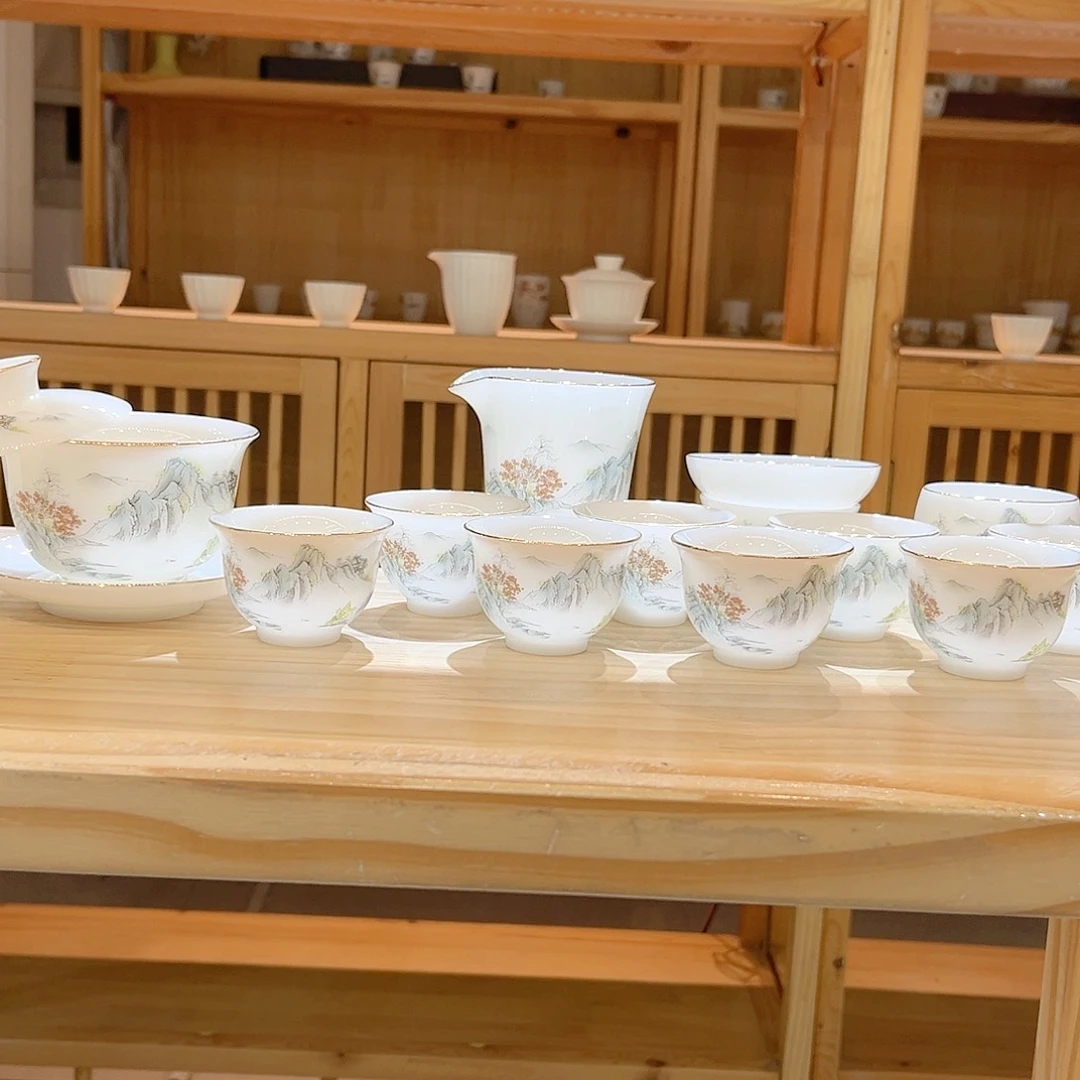 【御瓷斋】璞玉瓷套装