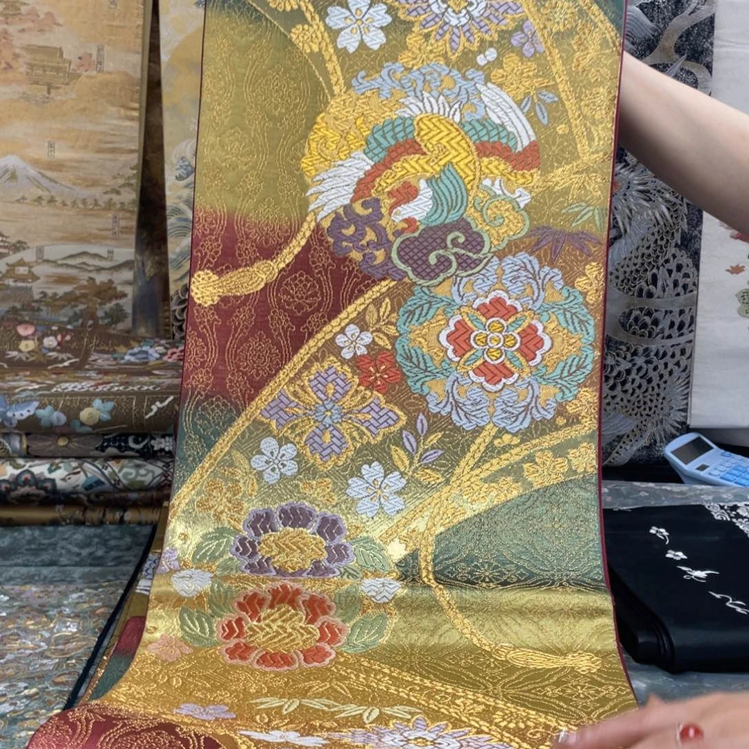 刺绣唐锦桑蚕丝正绢面料