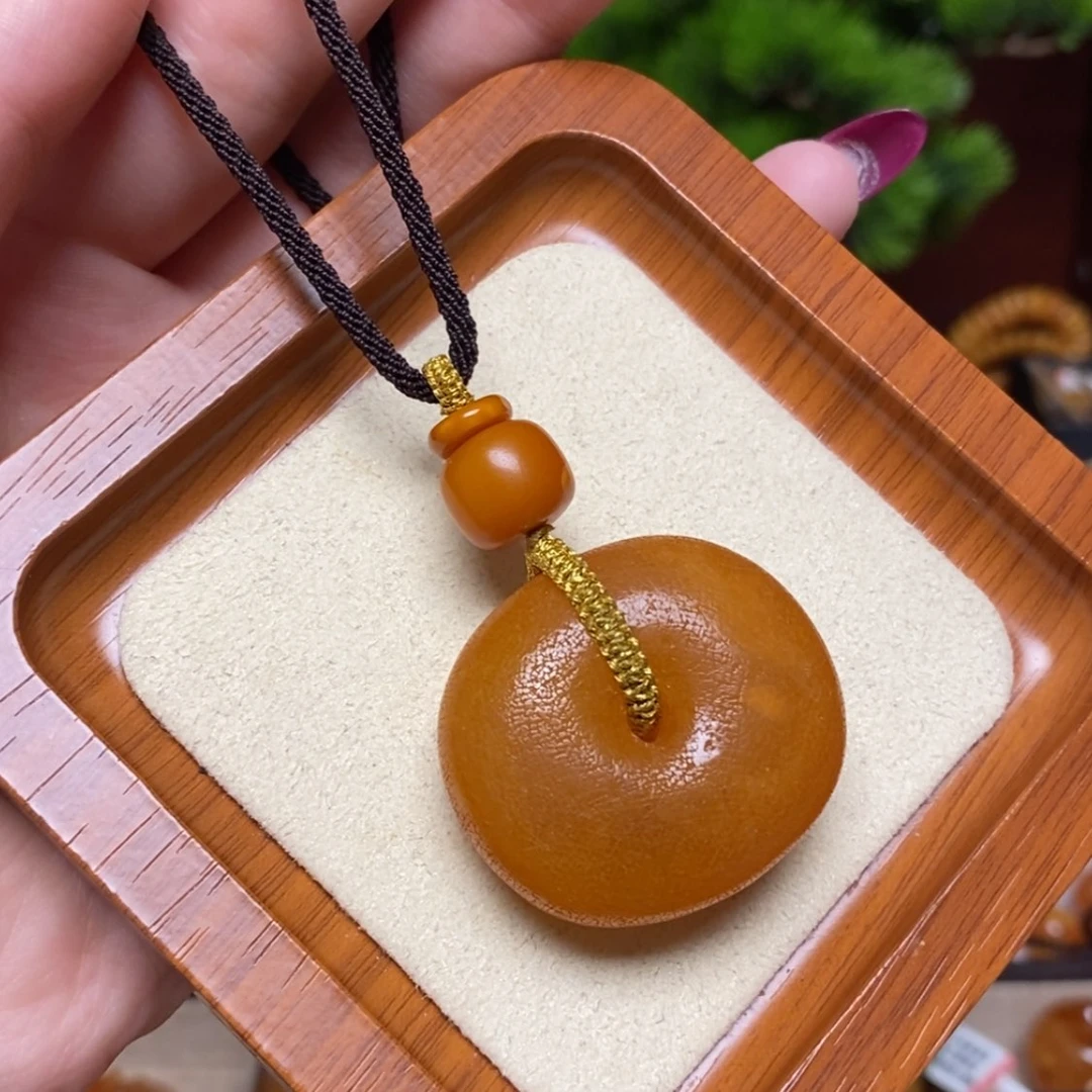 【闪购商品】蜜蜡颈饰未镶嵌项链