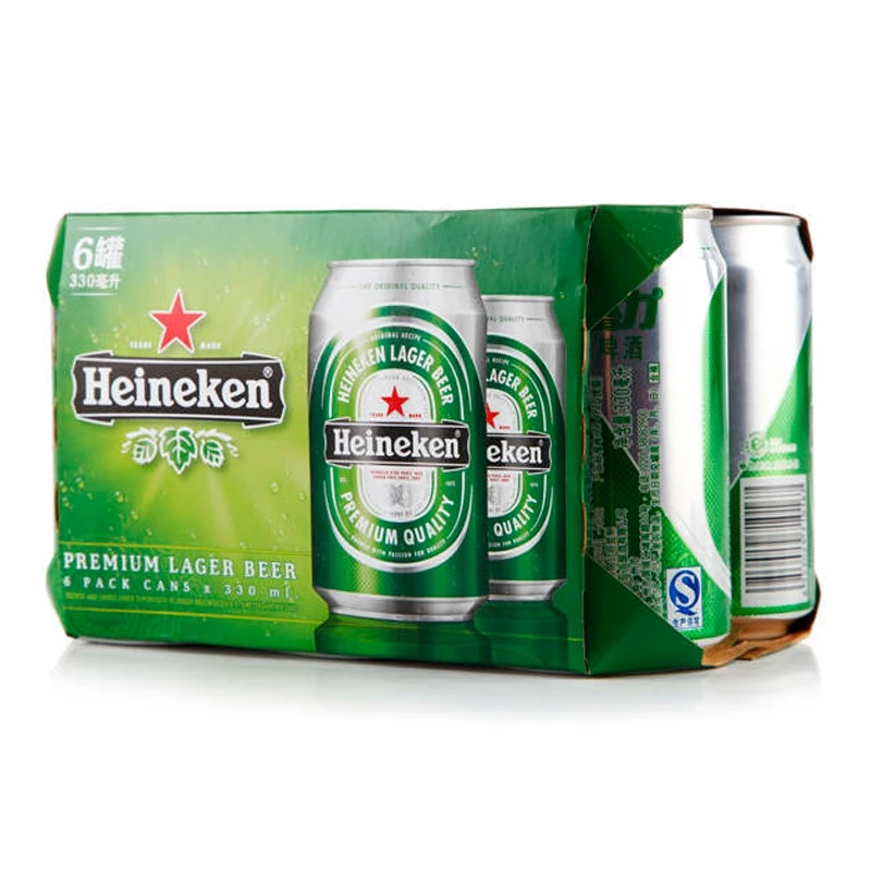 喜力经典六连包330ml*6