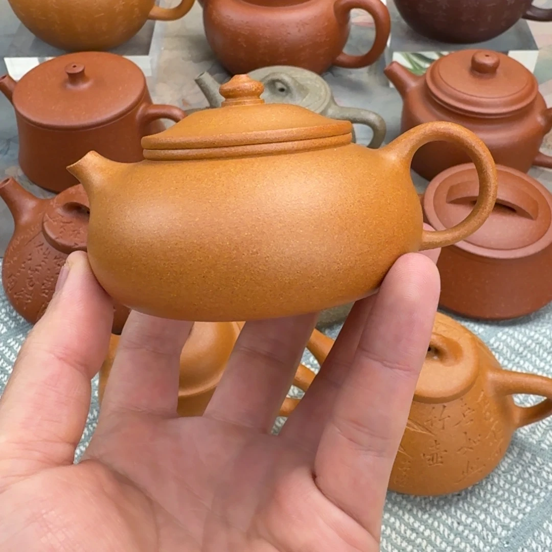 紫砂茶壶微瑕 寒江 150cc