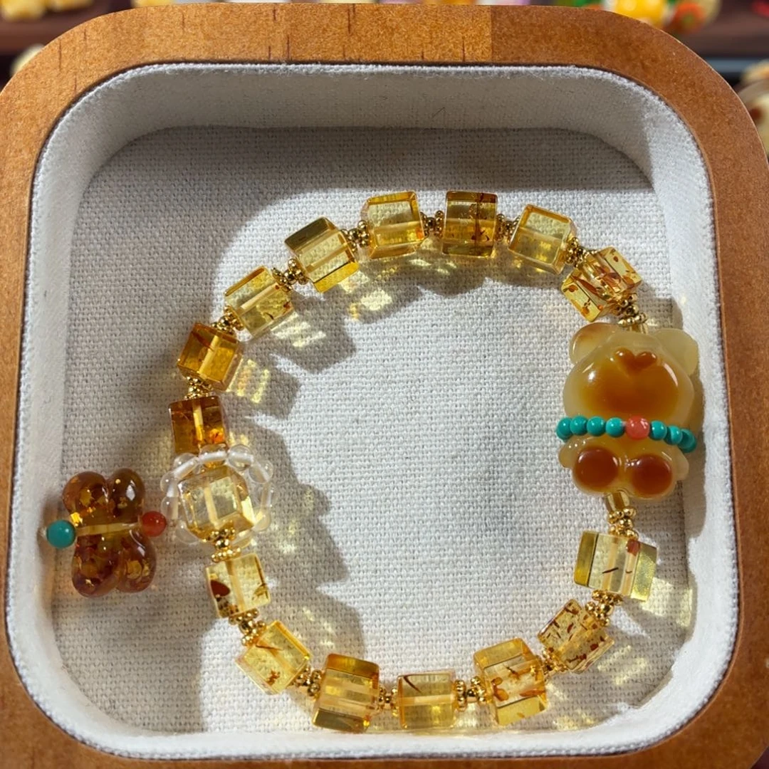 蜜蜡未镶嵌裸石定制