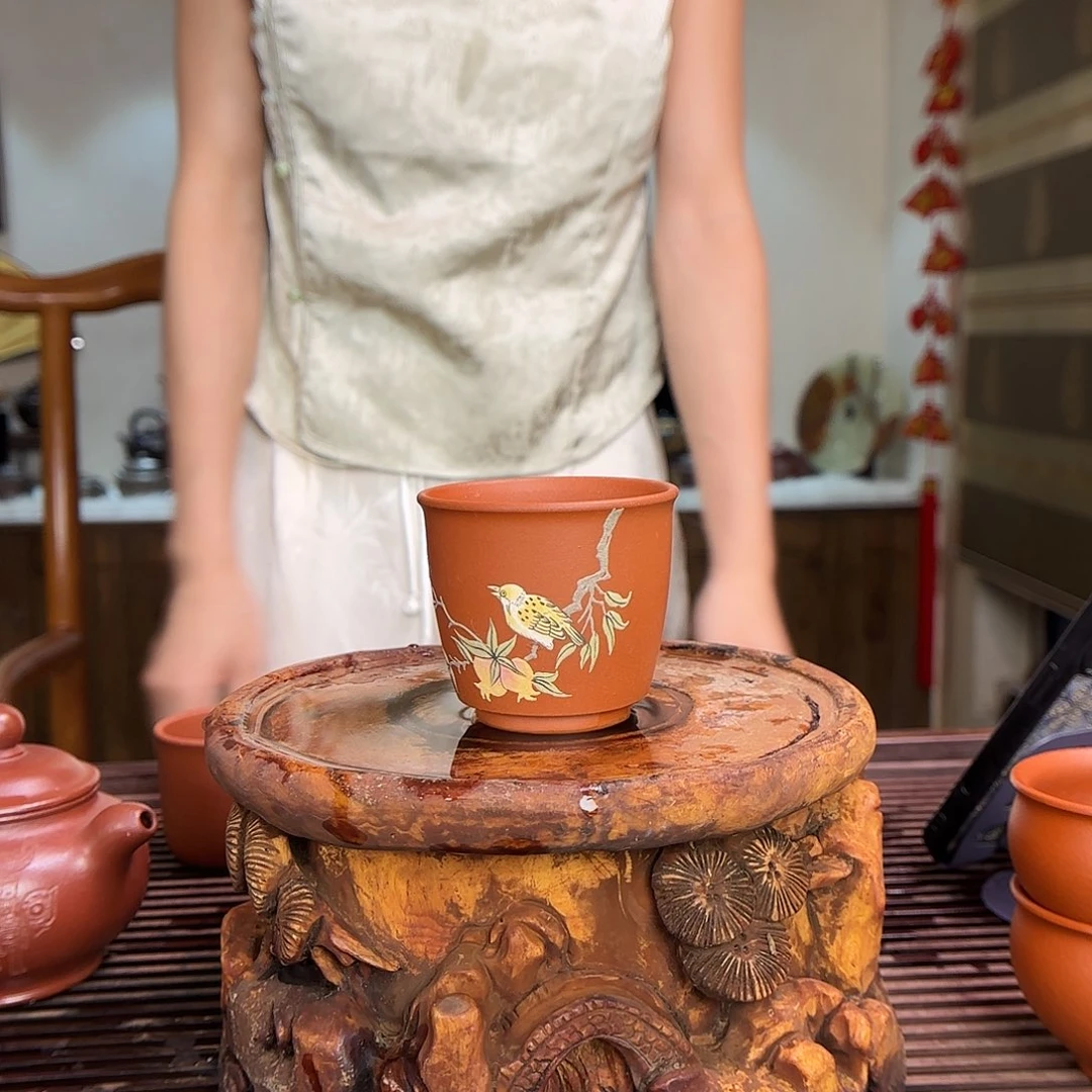 茶壶紫砂一壶李紫砂