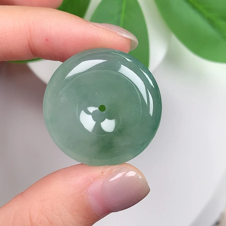 翡翠未镶嵌颈饰26；27.6-5.6