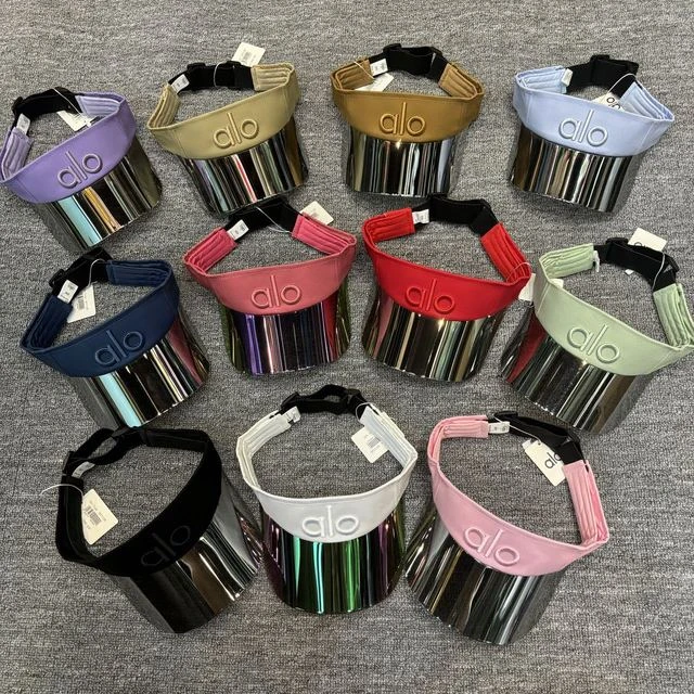 alo空顶帽鸭舌帽运动瑜伽防晒太阳帽子遮阳帽 硬质防晒帽檐UPF50+