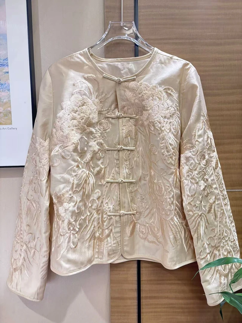 CHIC FAIRY 【金玉满堂】 国风中式精致刺绣外套