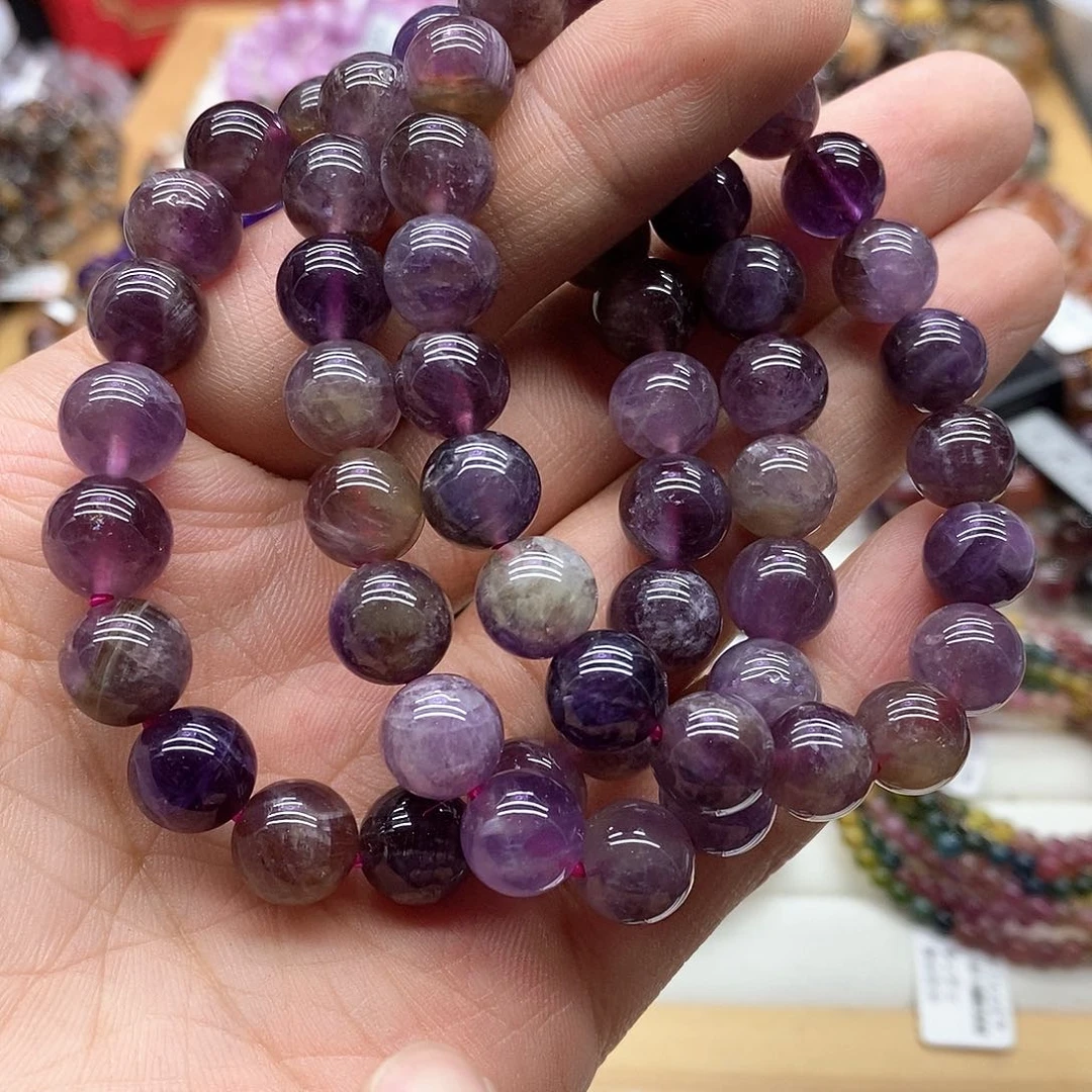 水晶手链未镶嵌多样性发货发一条