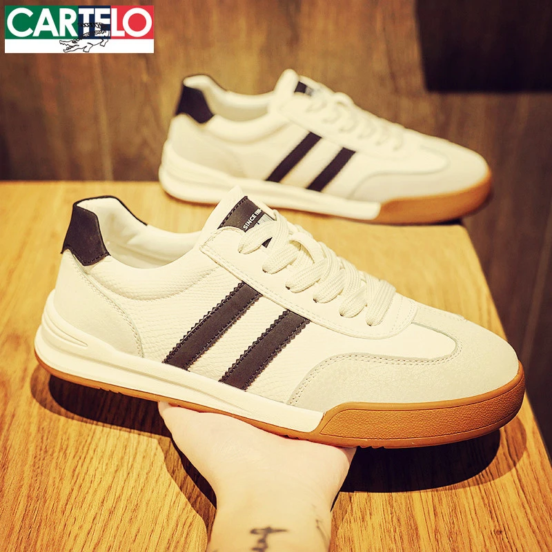 卡帝乐鳄鱼阿甘鞋男士爆款板鞋秋季2025新款软底休闲小白鞋子男鞋