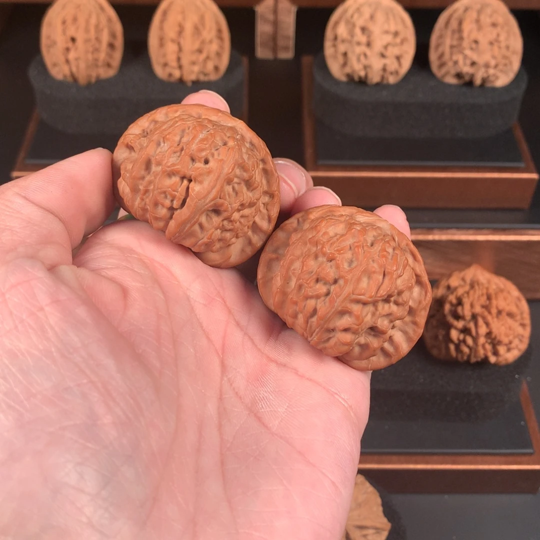 杨***.吊坠文玩核桃白狮子