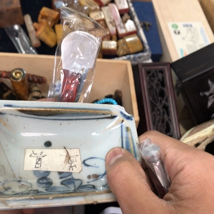 陶瓷孤品单件车里拍