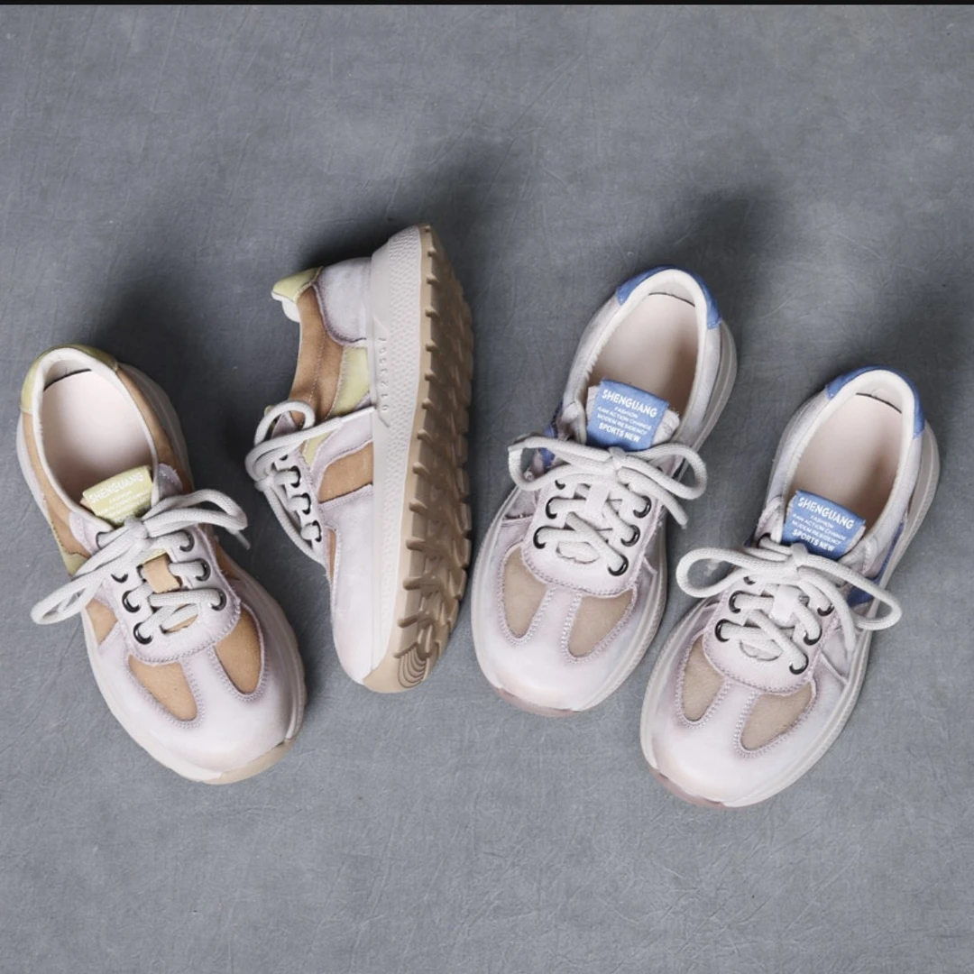 G6903头层牛皮鞋春季新款