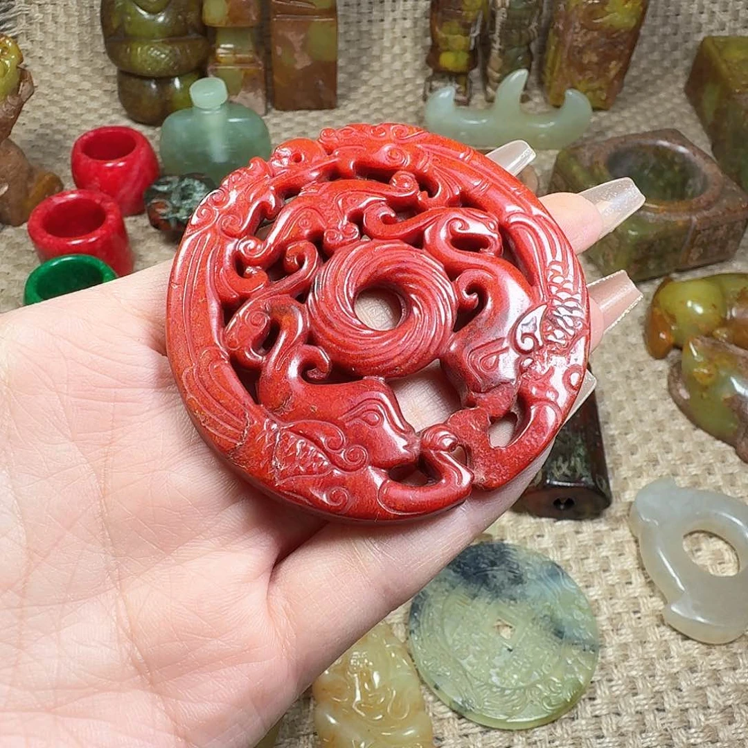 白玉菩提吊坠挂件